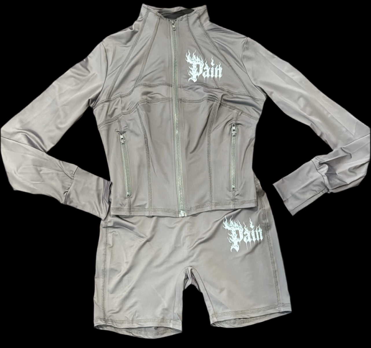 Pain Two Piece Fall Short Sets