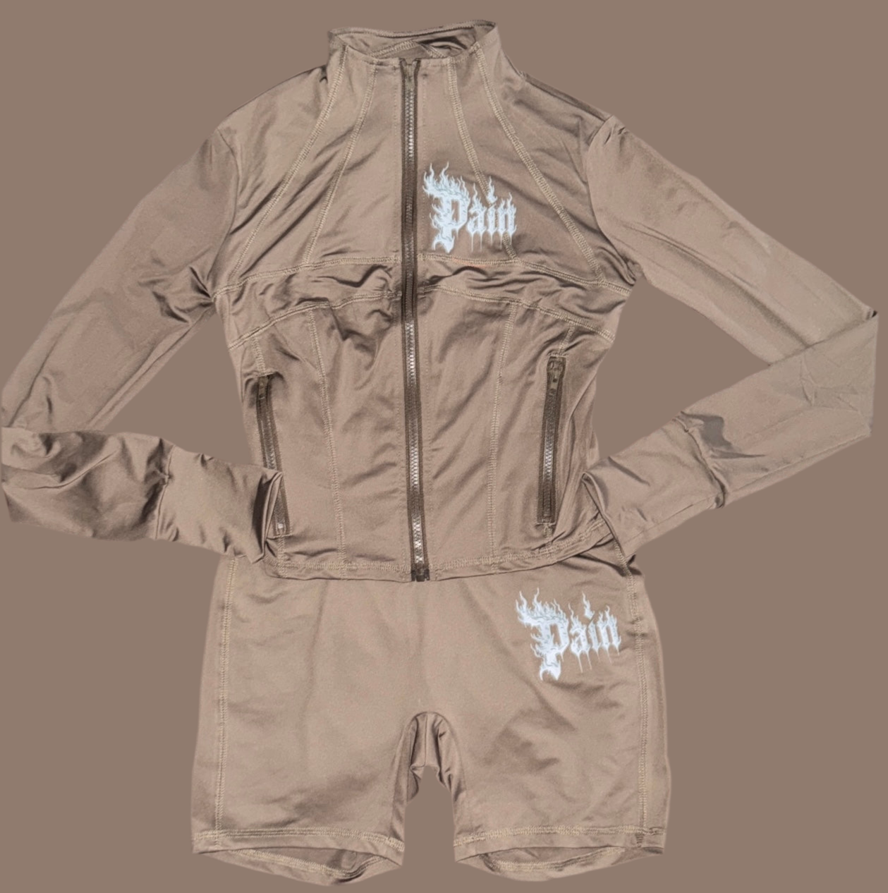 Pain Two Piece Fall Short Sets