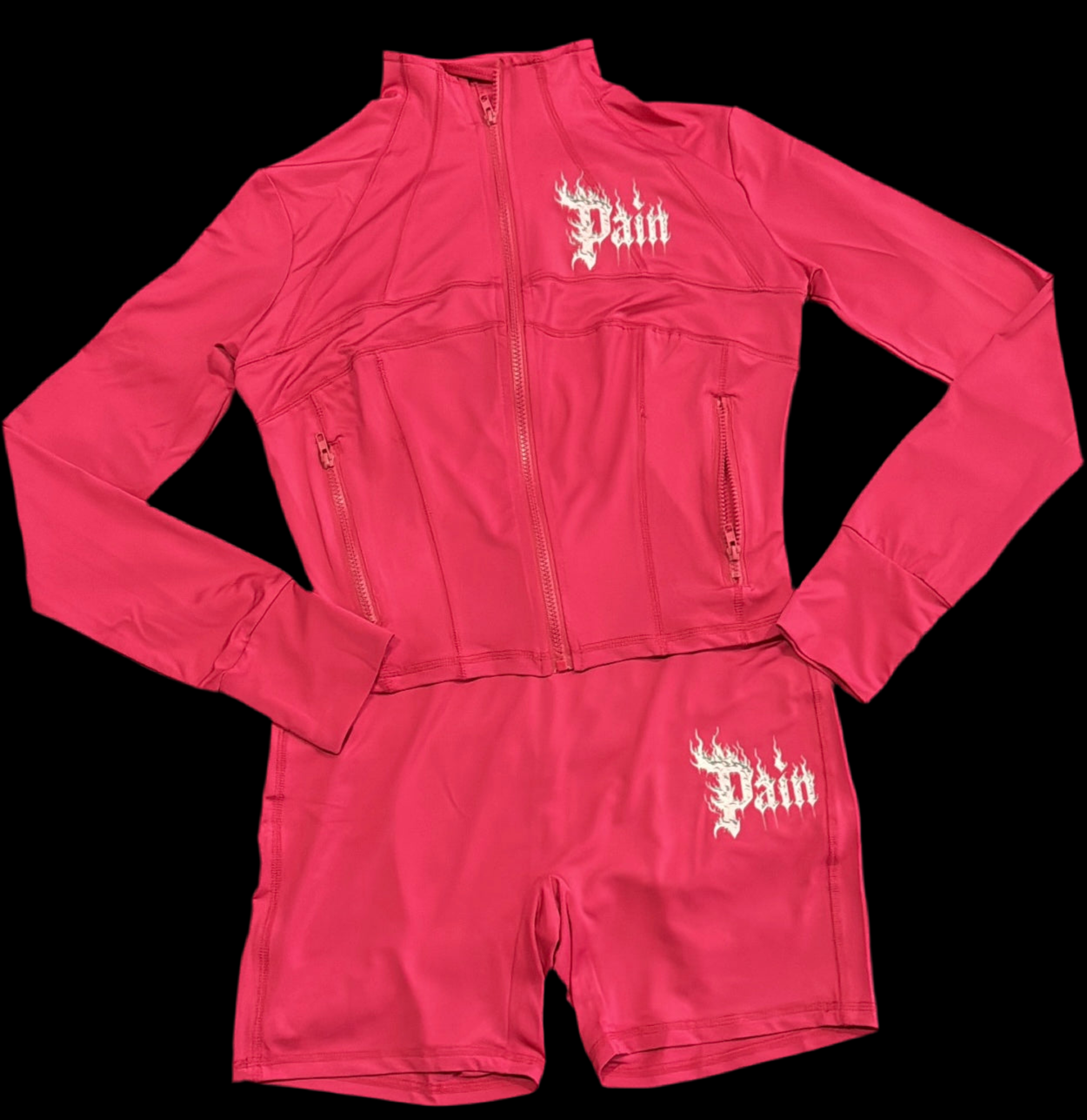 Pain Two Piece Fall Short Sets