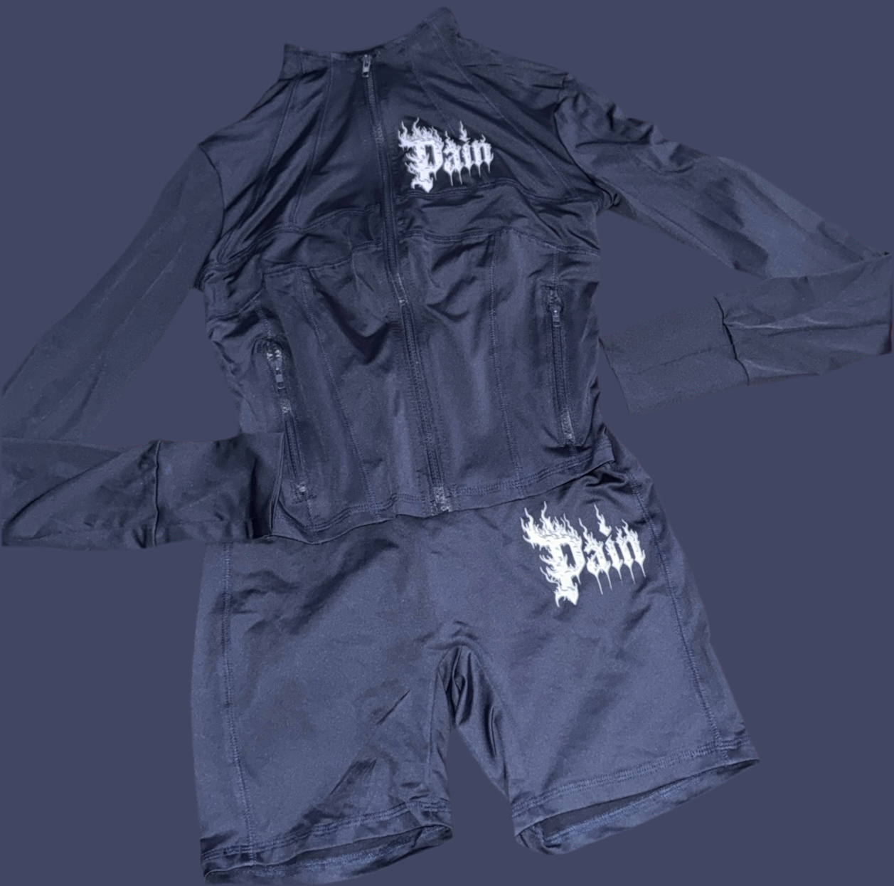 Pain Two Piece Fall Short Sets