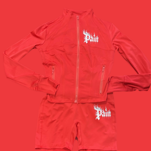 Pain Two Piece Fall Short Sets